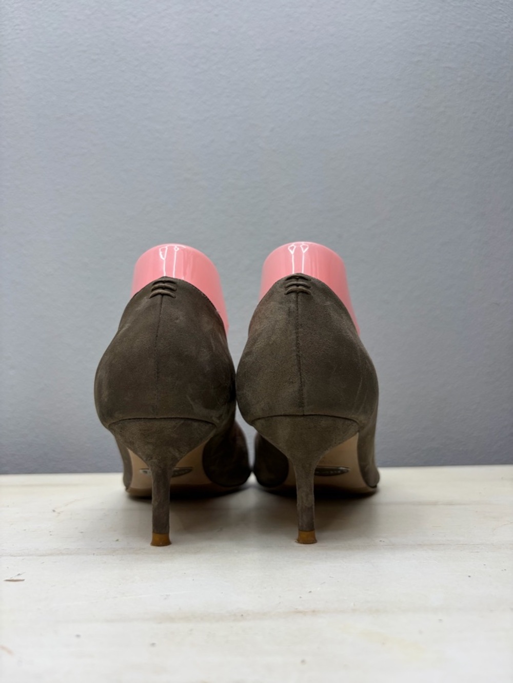Sarah Flint Brown Suede Pumps Size 39 - Picture 5 of 8